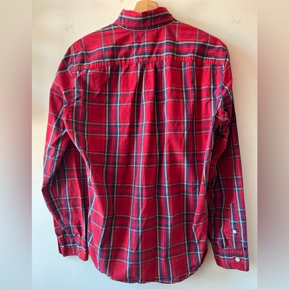 Gap Plaid Button Up Top Long Sleeve M - Picture 7 of 7